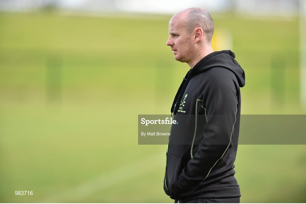 11 April 2015; UCC manager Paul Dunton. WSCAI Intervarsities Cup Final, UCD v UCC, Waterford IT, Waterford. Picture credit: Matt Browne / SPORTSFILE