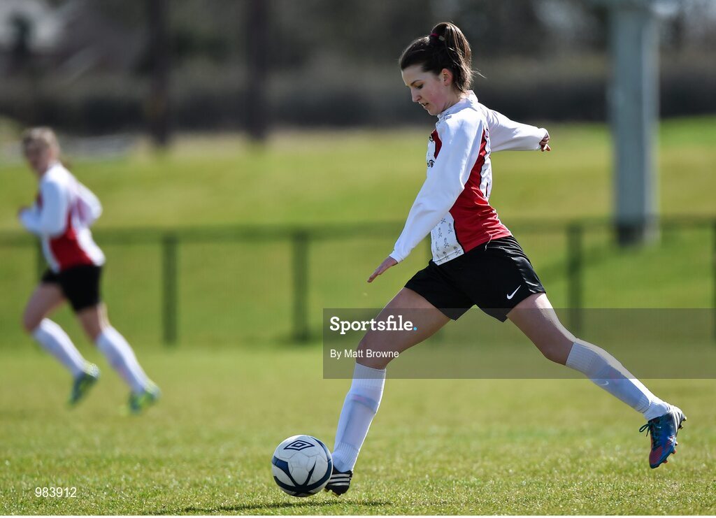 11 April 2015; Lauren Murphy, UCC. WSCAI Intervarsities Cup Final, UCD v UCC, Waterford IT, Waterford. Picture credit: Matt Browne / SPORTSFILE