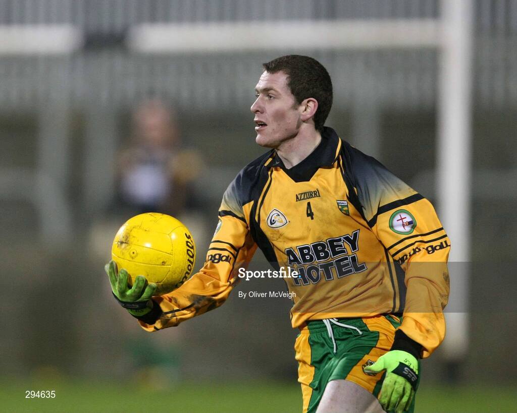 2 February 2008; Paddy McDaid, Donegal. Allianz National Football League, Division 1, Round 1, Donegal v Kerry, Fr. Tierney Park, Ballyshannon, Co. Donegal. Picture credit: Oliver McVeigh / SPORTSFILE