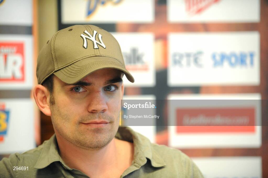 7 May 2008; Bernard Dunne during a press conference to announce the next Hunky Dorys Fight Night at the National Stadium on July 12. Brian Peters Promotions press conference, O'Connell Suite, Burlington Hotel, Dublin. Picture credit; Stephen McCarthy / SPORTSFILE