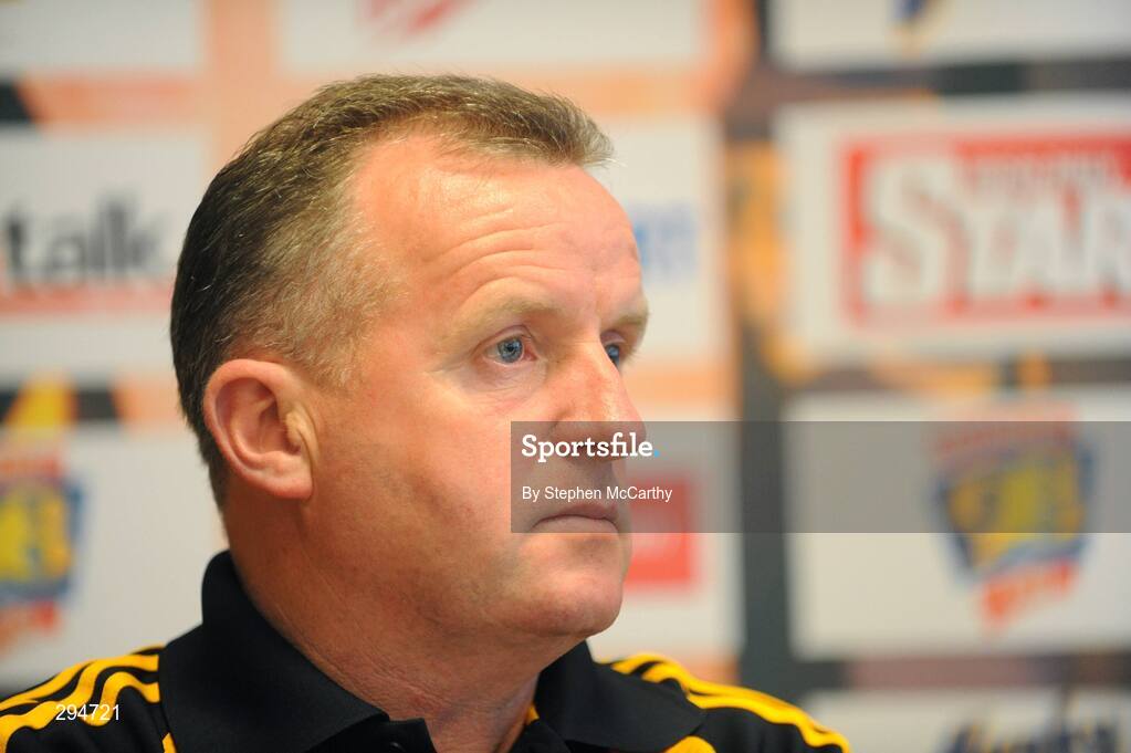 7 May 2008; Harry Hawkins, trainer to Bernard Dunne, at a press conference to announce the next Hunky Dorys Fight Night at the National Stadium on July 12. Brian Peters Promotions press conference, O'Connell Suite, Burlington Hotel, Dublin. Picture credit; Stephen McCarthy / SPORTSFILE