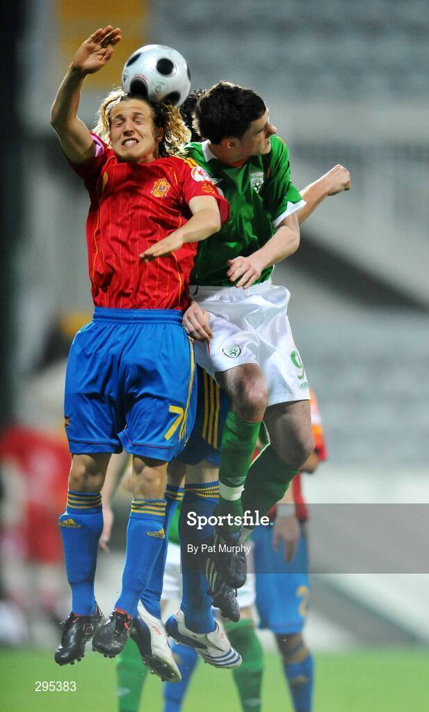 10 May 2008; Keko, Spain, in action against Gregory Cunningham, Republic of Ireland. UEFA European Under-17 Championship Group B, Republic of Ireland v Spain, Mardan Sport Complex, Antalya, Turkey. Picture credit: Pat Murphy / SPORTSFILE
