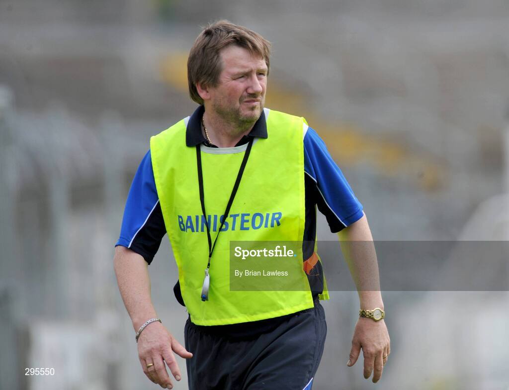 11 May 2008; Monaghan manager Frank Brady during the game. GAA Hurling Ulster Senior Championship, Cavan v Monaghan, Kingspan Breffni Park, Cavan. Picture credit: Brian Lawless / SPORTSFILE