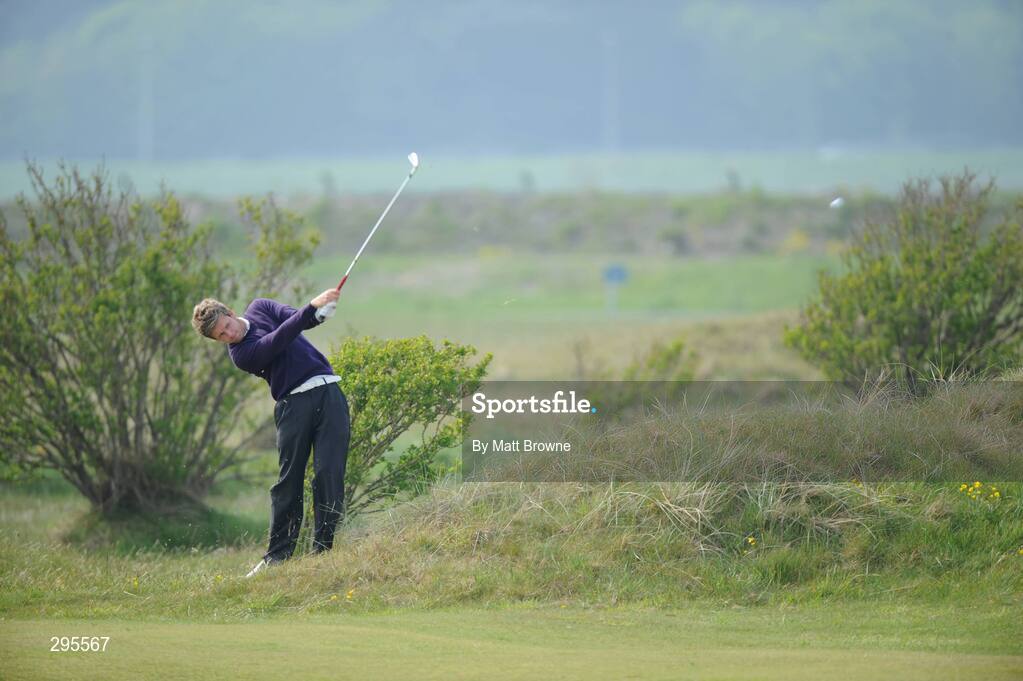 11 May 2008; Paul O'Hara, Scotland,  plays from the rough on the 8th fairway during the Irish Amateur Open Golf Championship. Irish Amateur Open Golf Championship, Royal Dublin Golf Course, Portmarnock, Co. Dublin. Picture credit: Matt Browne / SPORTSFILE