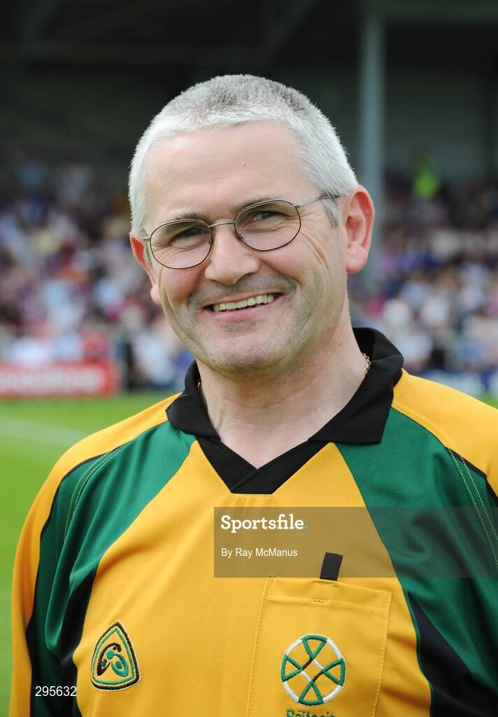 11 May 2008; Sideline official Haullie Beirne, Roscommon. GAA Football Leinster Senior Championship, Longford v Westmeath, Pearse Park, Longford. Picture credit: Ray McManus / SPORTSFILE