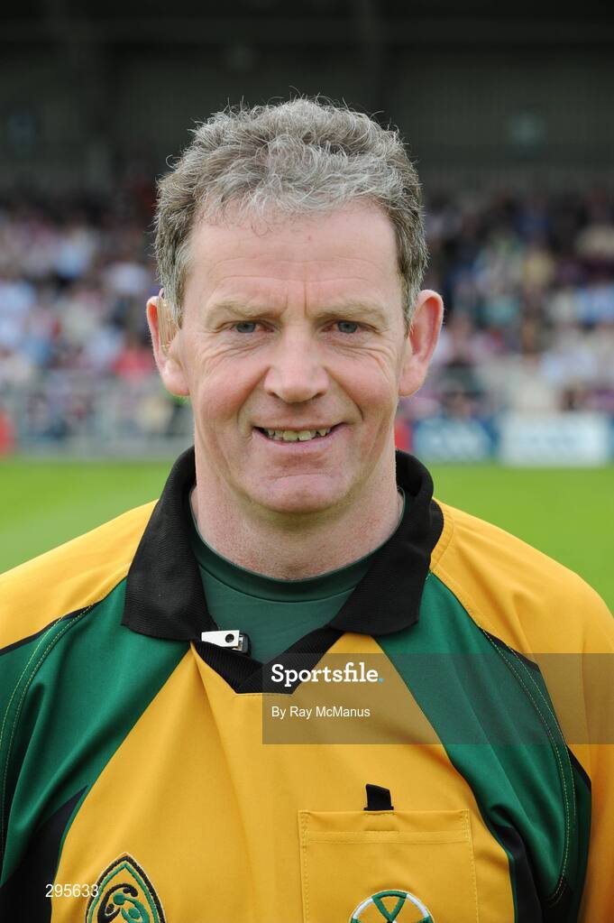 11 May 2008; Linesman Vincent Neary, Mayo. GAA Football Leinster Senior Championship, Longford v Westmeath, Pearse Park, Longford. Picture credit: Ray McManus / SPORTSFILE