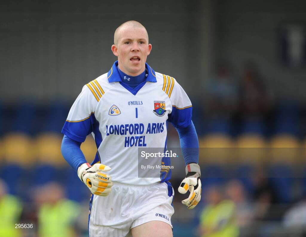 11 May 2008; Damien Sheridan, Longford. GAA Football Leinster Senior Championship, Longford v Westmeath, Pearse Park, Longford. Picture credit: Ray McManus / SPORTSFILE