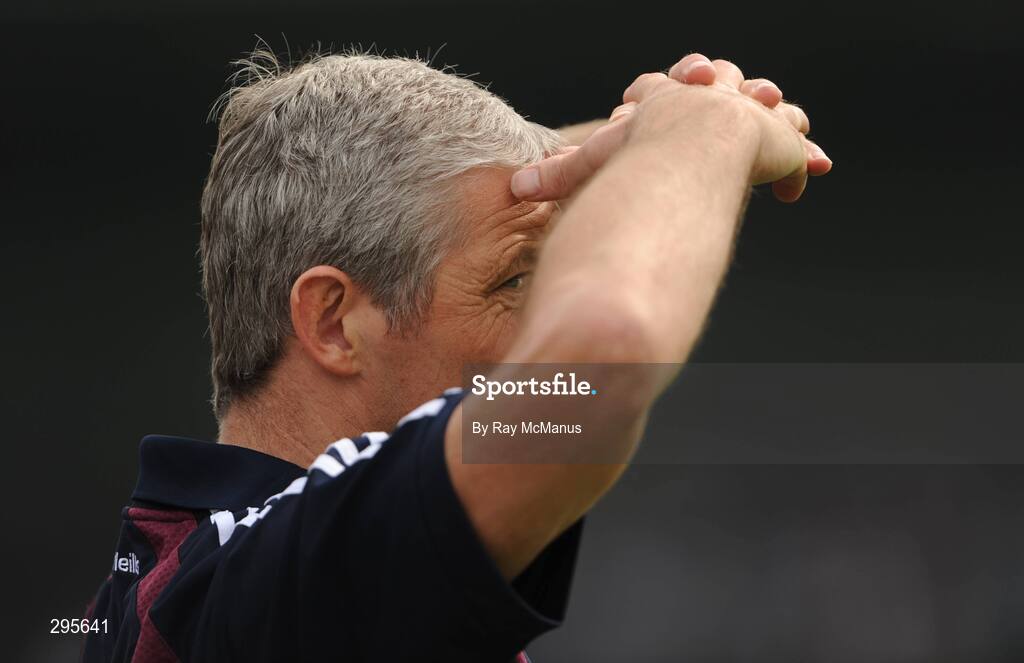 11 May 2008; Westmeath manager Thomas O Flaharta. GAA Football Leinster Senior Championship, Longford v Westmeath, Pearse Park, Longford. Picture credit: Ray McManus / SPORTSFILE