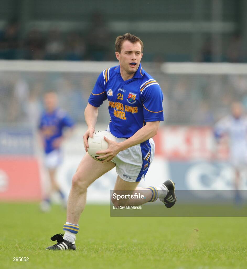 11 May 2008; David Barden, Longford. GAA Football Leinster Senior Championship, Longford v Westmeath, Pearse Park, Longford. Picture credit: Ray McManus / SPORTSFILE