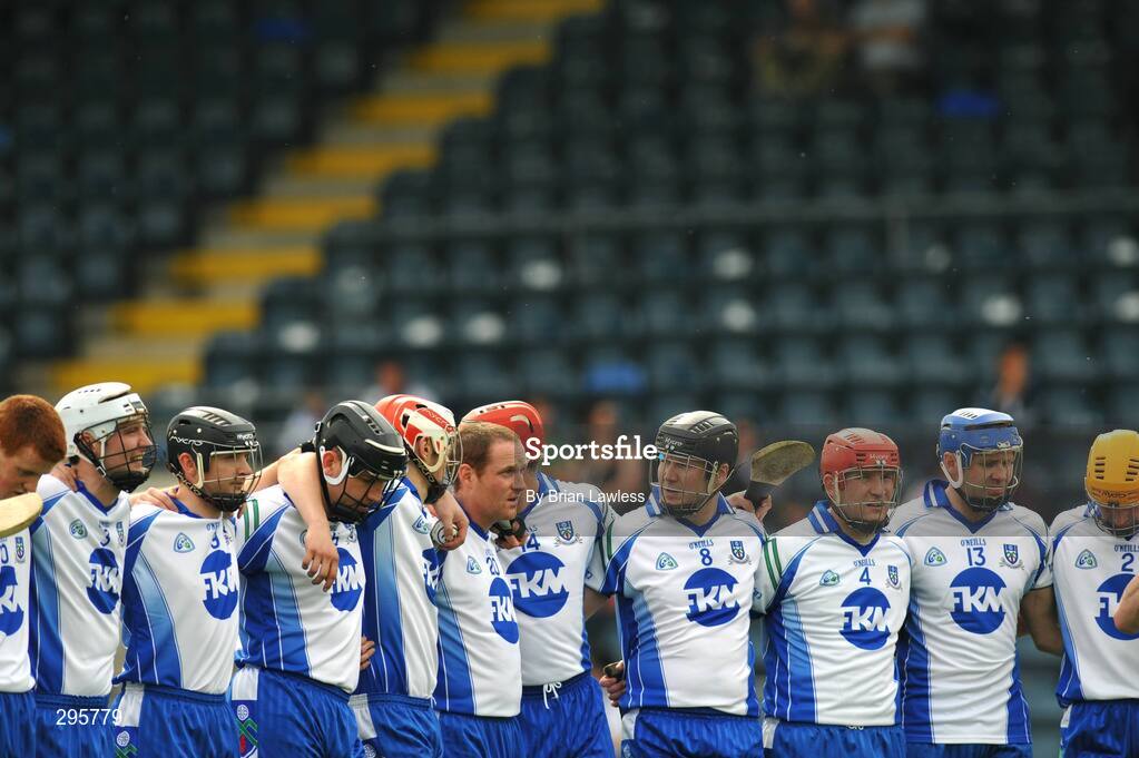 11 May 2008; The Monaghan team. GAA Hurling Ulster Senior Championship, Cavan v Monaghan, Kingspan Breffni Park, Cavan. Picture credit: Brian Lawless / SPORTSFILE