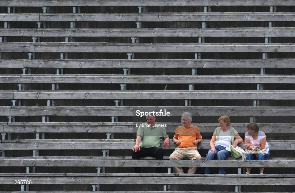 11 May 2008; Fans relax before the start of the match. GAA Hurling Ulster Senior Championship, Cavan v Monaghan, Kingspan Breffni Park, Cavan. Picture credit: Brian Lawless / SPORTSFILE