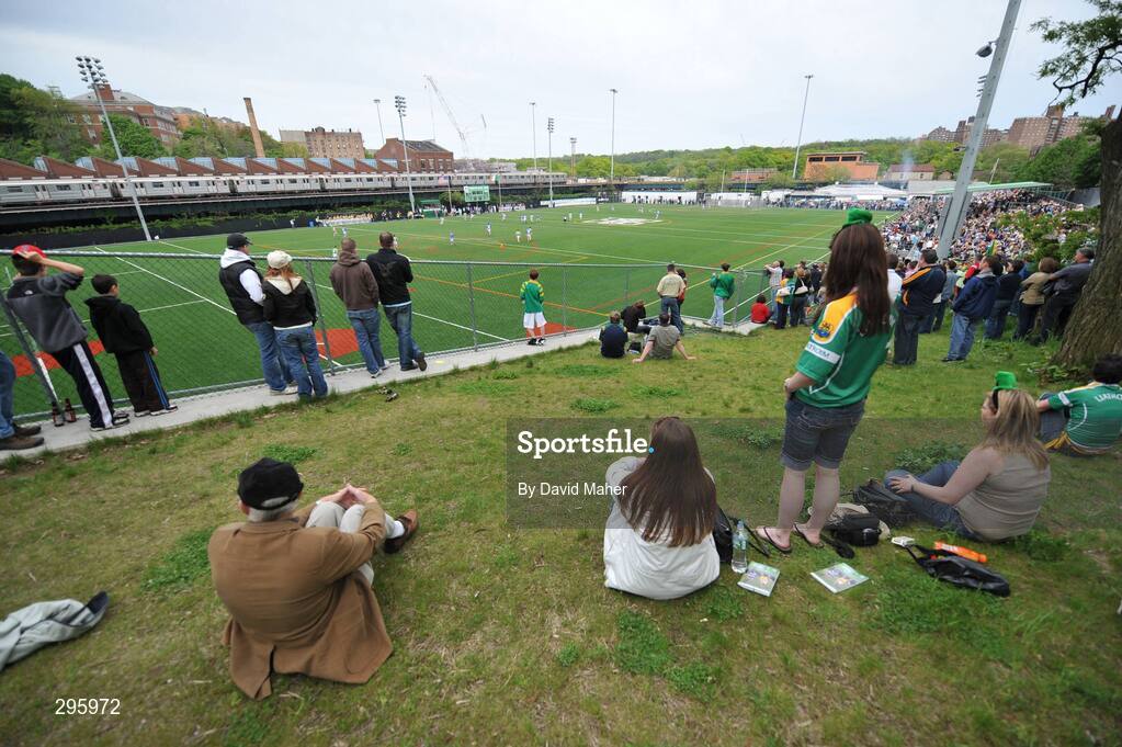 11 May 2008; General view during the game between New York and Leitrim. GAA Football Connacht Senior Championship, New York v Leitrim, Gaelic Park, Bronx, New York. Picture credit: David Maher / SPORTSFILE
