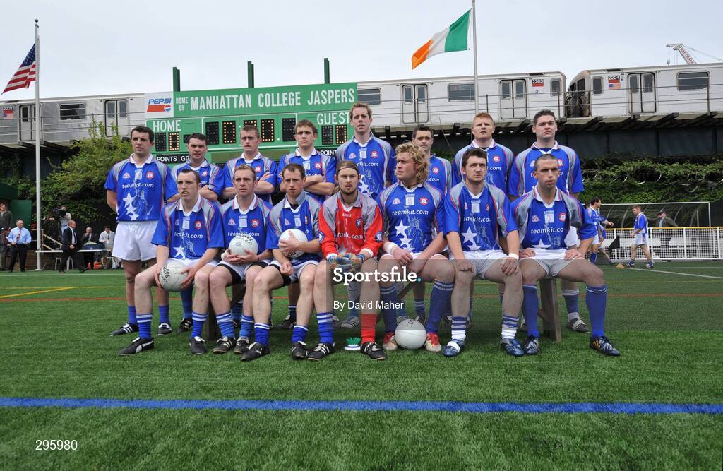 11 May 2008;  New York team. GAA Football Connacht Senior Championship, New York v Leitrim, Gaelic Park, Bronx, New York. Picture credit: David Maher / SPORTSFILE