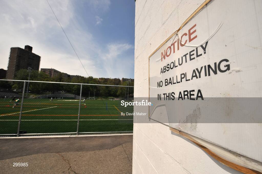 11 May 2008; General view before the game between New York and Leitrim. GAA Football Connacht Senior Championship, New York v Leitrim, Gaelic Park, Bronx, New York. Picture credit: David Maher / SPORTSFILE