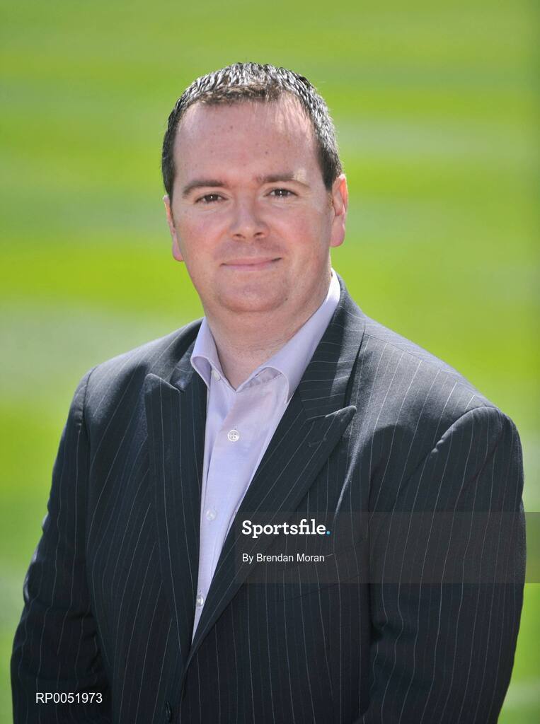 15 May 2008; TV3 has announced its GAA Line-up at Croke Park for Championship Season 2008. All live matches will be hosted by Matt Cooper and he will be joined in the studio by three expert panelists for each match. In addition to the live matches, TV3 will also broadcast a new Thursday prime time magazine show "Championship Throw-In", starting on May 29th. Pictured is Commentor Mike Finnerty . Croke Park, Dublin. Picture credit: Brendan Moran / SPORTSFILE  *** Local Caption ***