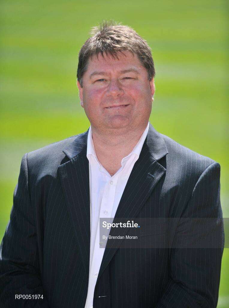 15 May 2008; TV3 has announced its GAA Line-up at Croke Park for Championship Season 2008. All live matches will be hosted by Matt Cooper and he will be joined in the studio by three expert panelists for each match. In addition to the live matches, TV3 will also broadcast a new Thursday prime time magazine show "Championship Throw-In", starting on May 29th. Pictured is Commentor Trevor Welsh . Croke Park, Dublin. Picture credit: Brendan Moran / SPORTSFILE  *** Local Caption ***