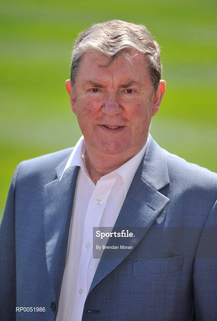 15 May 2008; TV3 has announced its GAA Line-up at Croke Park for Championship Season 2008. All live matches will be hosted by Matt Cooper and he will be joined in the studio by three expert panelists for each match. In addition to the live matches, TV3 will also broadcast a new Thursday prime time magazine show "Championship Throw-In", starting on May 29th. Pictured is panellist Eugene McGee. Croke Park, Dublin. Picture credit: Brendan Moran / SPORTSFILE  *** Local Caption ***