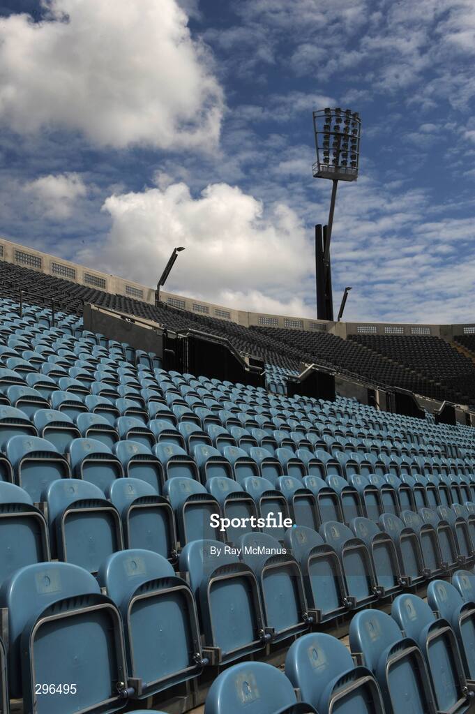 18 May 2008; A general view of Croke Park featuring seating on Hill 16. GAA Football Leinster Senior Championship 1st Round, Meath v Carlow, Croke Park, Dublin. Picture credit: Ray McManus / SPORTSFILE