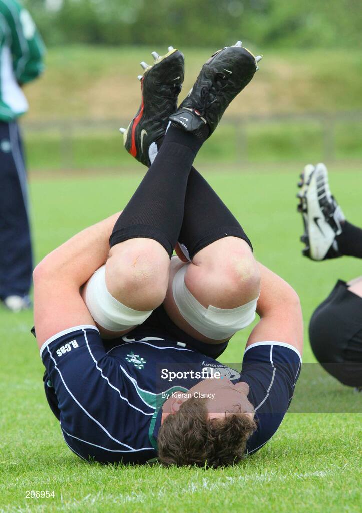 19 May 2008; Ireland's Bob Casey during squad training. Ireland rugby squad training, University of Limerick, Limerick. Picture credit: Kieran Clancy / SPORTSFILE
