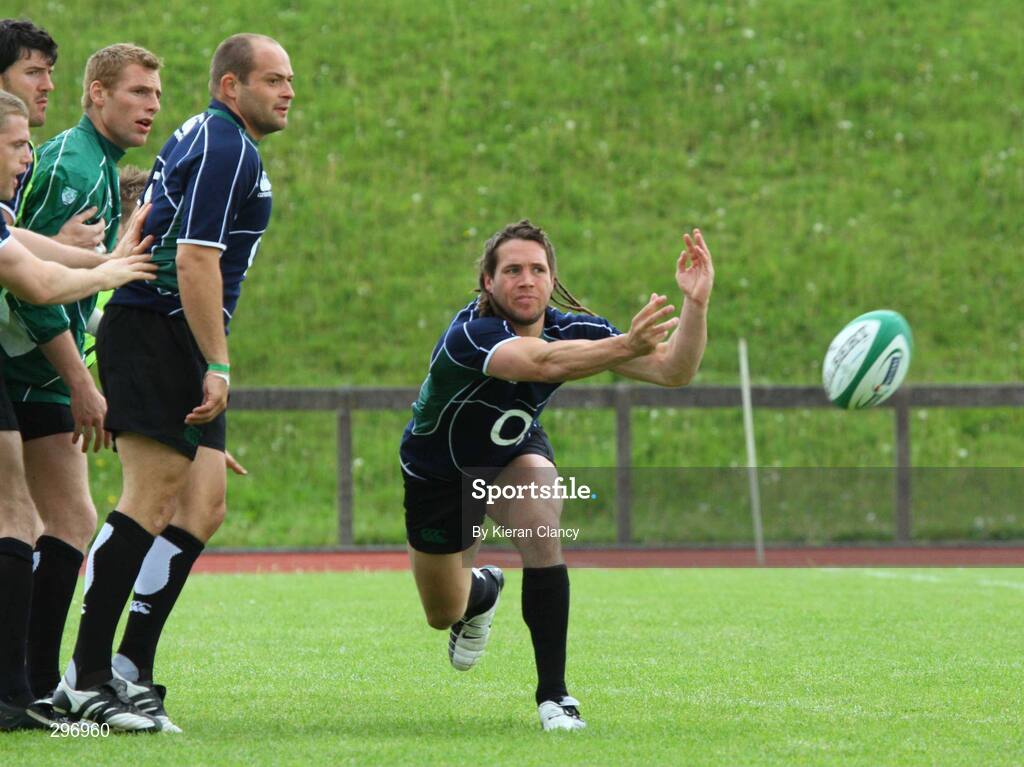 19 May 2008; Ireland's Isaac Boss in action during squad training. Ireland rugby squad training, University of Limerick, Limerick. Picture credit: Kieran Clancy / SPORTSFILE