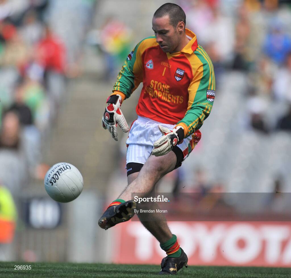 18 May 2008; John Brennan, Carlow. GAA Football Leinster Senior Championship 1st Round, Meath v Carlow, Croke Park, Dublin. Picture credit: Brendan Moran / SPORTSFILE