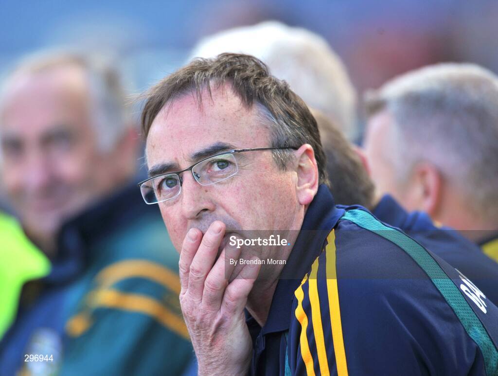 18 May 2008; Colm Coyle, Meath manager. GAA Football Leinster Senior Championship 1st Round, Meath v Carlow, Croke Park, Dublin. Picture credit: Brendan Moran / SPORTSFILE