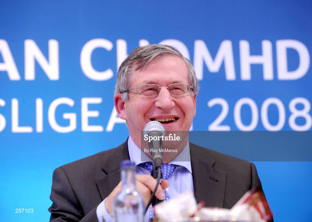 11 April 2008; The former GAA Ard Stiurthoir Liam Mulvihill at the 2008 GAA Annual Congress. Radisson Hotel, Ballincar, Sligo. Picture credit: Ray McManus / SPORTSFILE