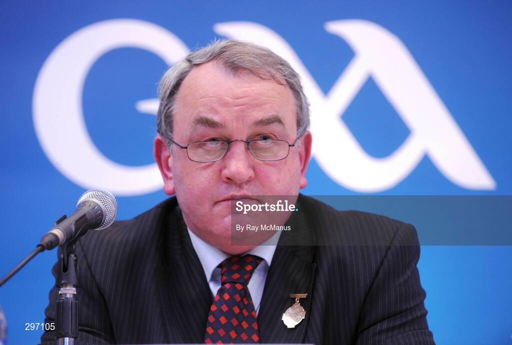 11 April 2008; GAA President Nickey Brennan at the 2008 GAA Annual Congress. Radisson Hotel, Ballincar, Sligo. Picture credit: Ray McManus / SPORTSFILE