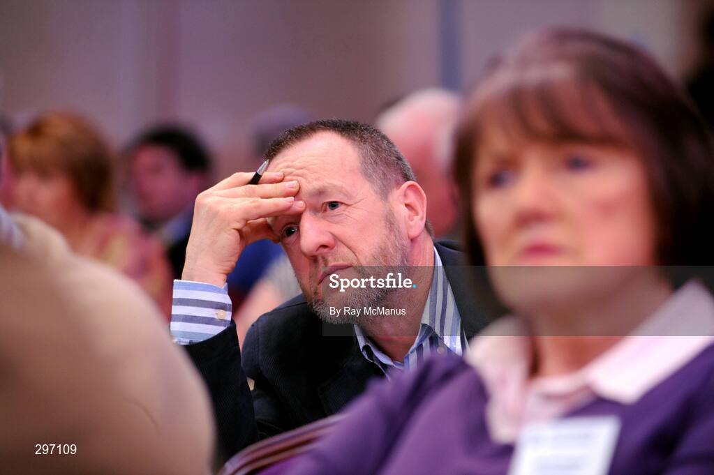 11 April 2008; Former GAA President Sean Kelly at the 2008 GAA Annual Congress. Radisson Hotel, Ballincar, Sligo. Picture credit: Ray McManus / SPORTSFILE