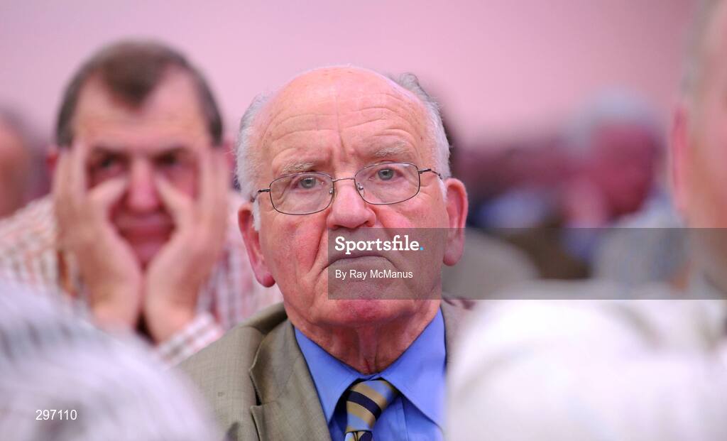 11 April 2008; Former GAA President Dr. Mick Loftus at the 2008 GAA Annual Congress. Radisson Hotel, Ballincar, Sligo. Picture credit: Ray McManus / SPORTSFILE