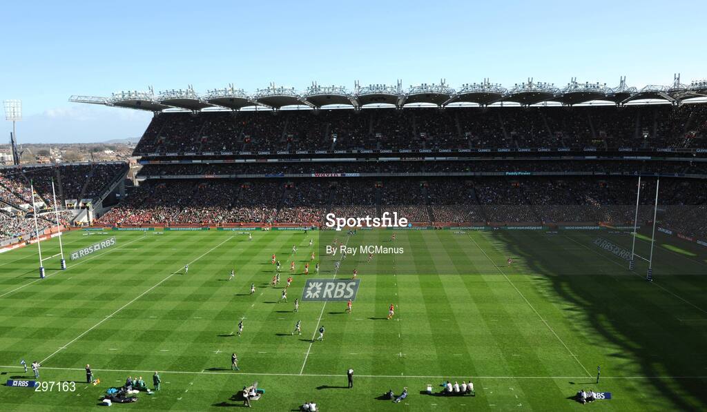 8 March 2008; A general view of Croke Park during the game. RBS Six Nations Rugby Championship, Ireland v Wales, Croke Park, Dublin. Picture credit: Ray McManus / SPORTSFILE