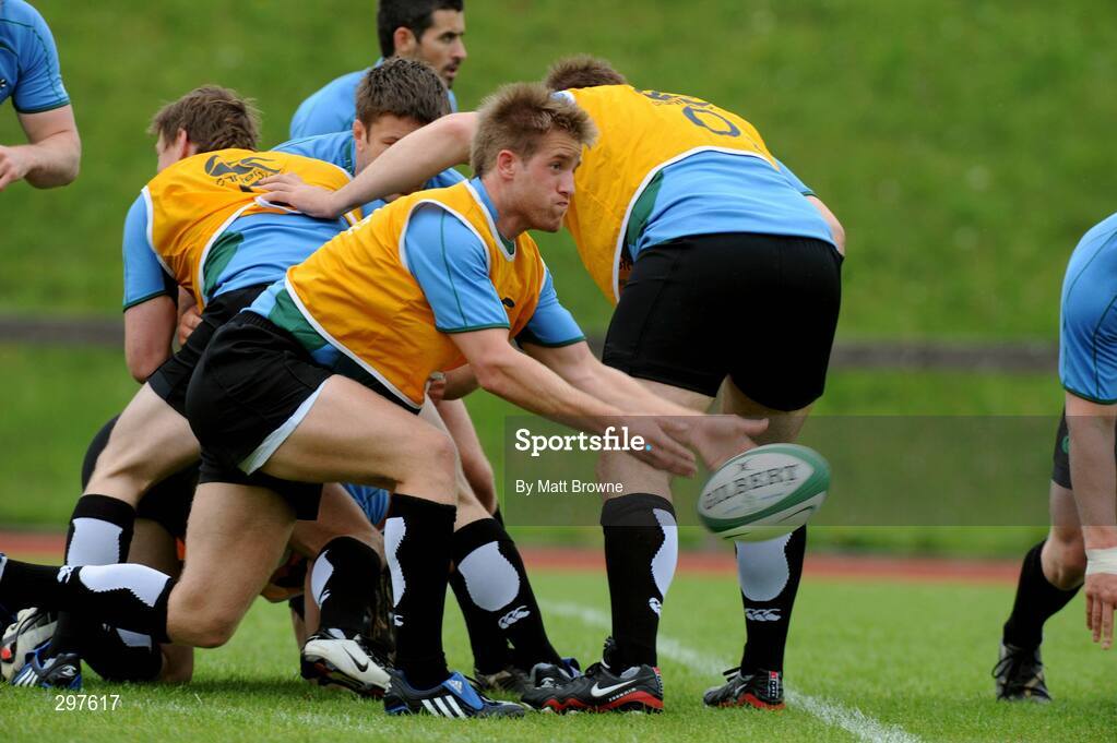 21 May 2008; Luke Fitzgerald in action during Ireland rugby squad training. University of Limerick. Picture credit: Matt Browne / SPORTSFILE