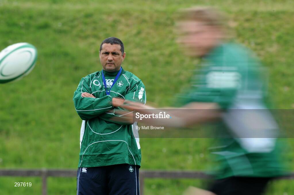 21 May 2008; Ireland coach Michael Bradley during Ireland rugby squad training. University of Limerick. Picture credit: Matt Browne / SPORTSFILE
