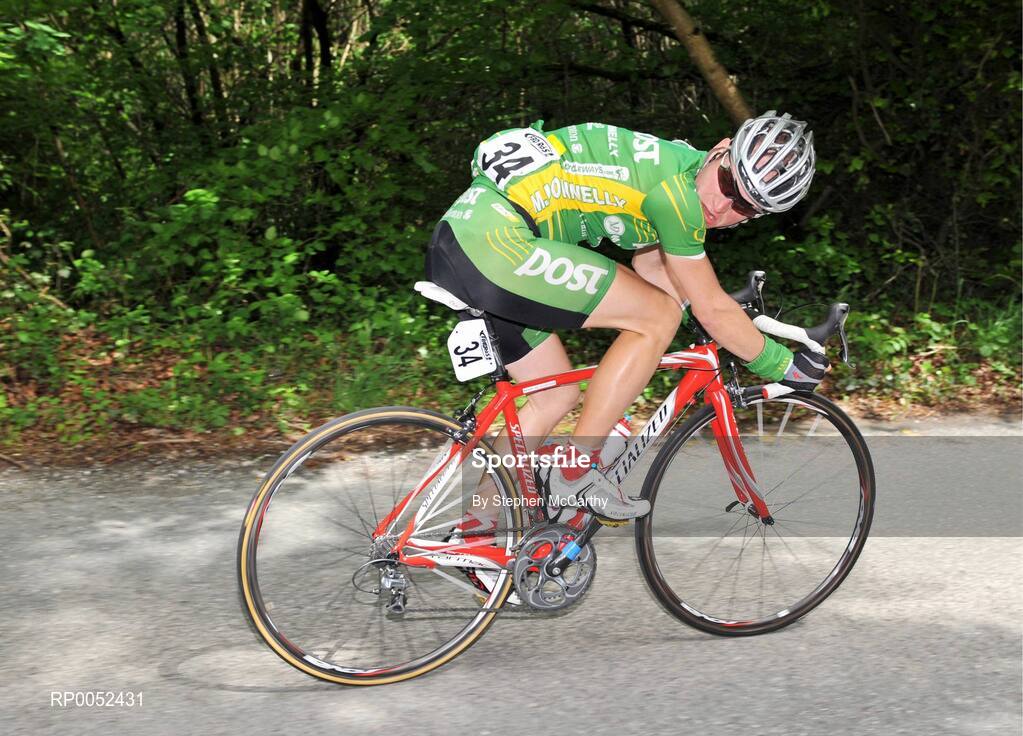 22 May 2008; Benny de Schrooder, An Post sponsored Sean Kelly team, on the approach to Kenmare, Co. Kerry. FBD Insurance Ras 2008 - Stage 5, Tralee - Skibbereen. Picture credit: Stephen McCarthy / SPORTSFILE