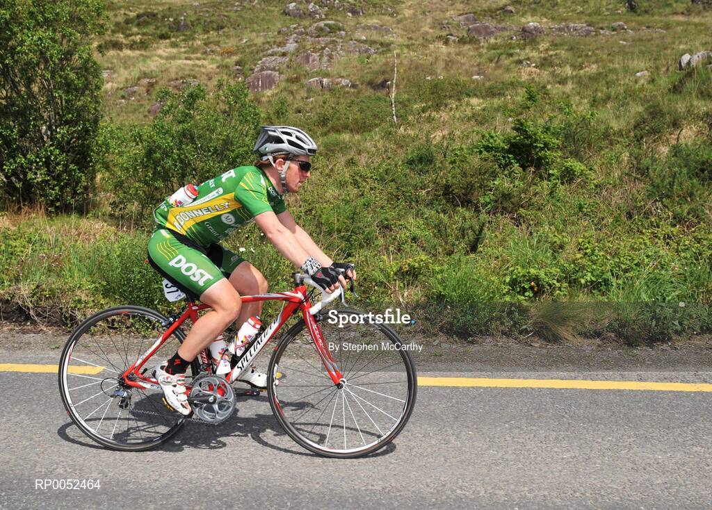 22 May 2008; Paidi O'Brien, An Post sponsored Sean Kelly team, during the race. FBD Insurance Ras 2008 - Stage 5, Tralee - Skibbereen. Picture credit: Stephen McCarthy / SPORTSFILE