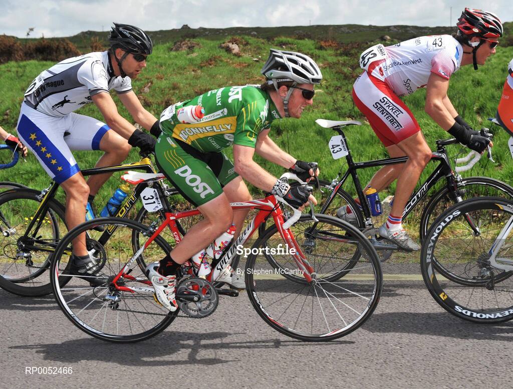 22 May 2008; Paidi O'Brien, An Post sponsored Sean Kelly team, during the race. FBD Insurance Ras 2008 - Stage 5, Tralee - Skibbereen. Picture credit: Stephen McCarthy / SPORTSFILE