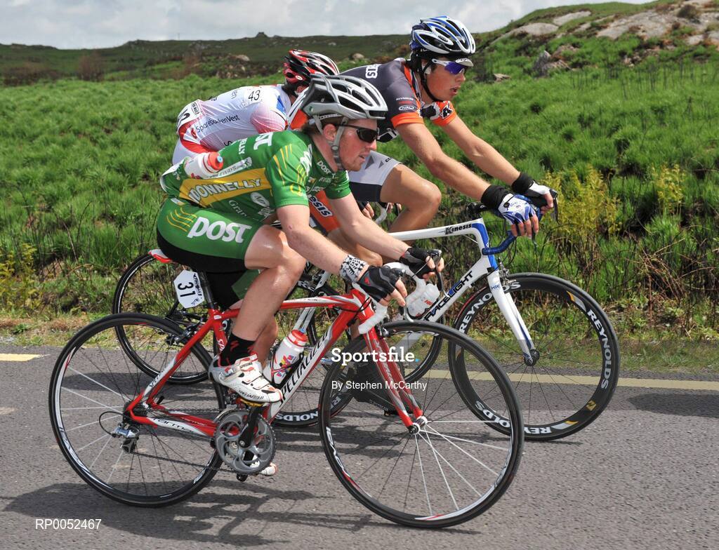 22 May 2008; Paidi O'Brien, An Post sponsored Sean Kelly team, during the race. FBD Insurance Ras 2008 - Stage 5, Tralee - Skibbereen. Picture credit: Stephen McCarthy / SPORTSFILE