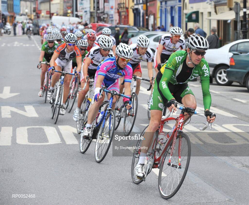 22 May 2008; Daniel Lloyd, An Post sponsored Sean Kelly team, as the race passes through Bantry, Co. Cork. FBD Insurance Ras 2008 - Stage 5, Tralee - Skibbereen. Picture credit: Stephen McCarthy / SPORTSFILE