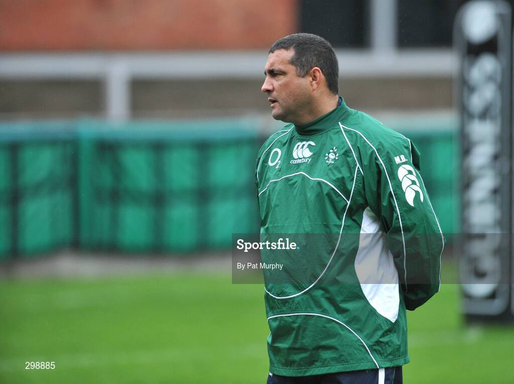 26 May 2008; Ireland interim coach Michael Bradley during squad training. Ireland rugby squad training, Captain's run, Kingsholm, Gloucester, England. Picture credit: Pat Murphy / SPORTSFILE *** Local Caption ***