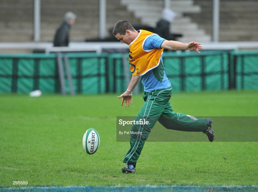 26 May 2008; Ireland's Jonathan Sexton during squad training. Ireland rugby squad training, Captain's run, Kingsholm, Gloucester, England. Picture credit: Pat Murphy / SPORTSFILE *** Local Caption ***