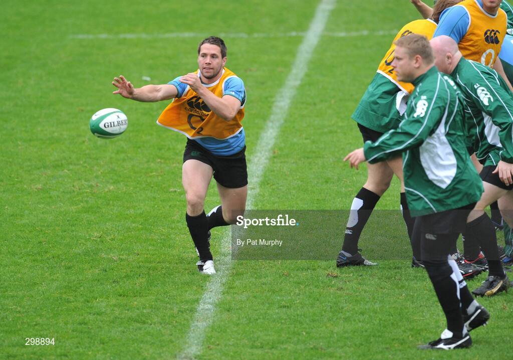 26 May 2008; Ireland's Isaac Boss during squad training. Ireland rugby squad training, Captain's run, Kingsholm, Gloucester, England. Picture credit: Pat Murphy / SPORTSFILE *** Local Caption ***