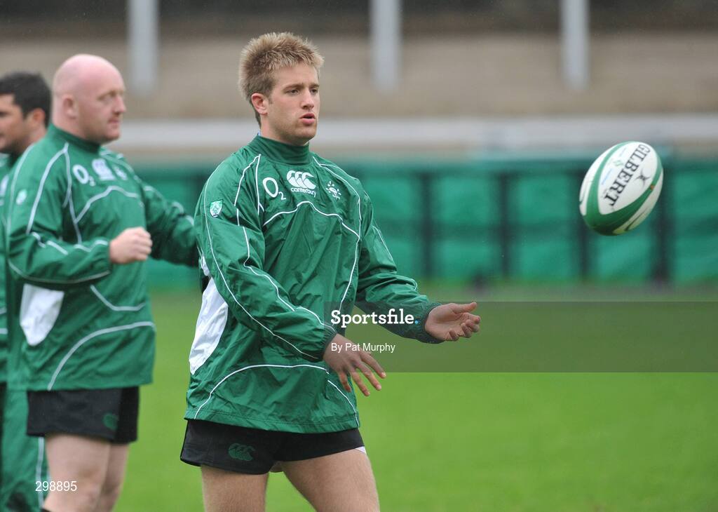 26 May 2008; Ireland's Luke Fitzgerald during squad training. Ireland rugby squad training, Captain's run, Kingsholm, Gloucester, England. Picture credit: Pat Murphy / SPORTSFILE *** Local Caption ***