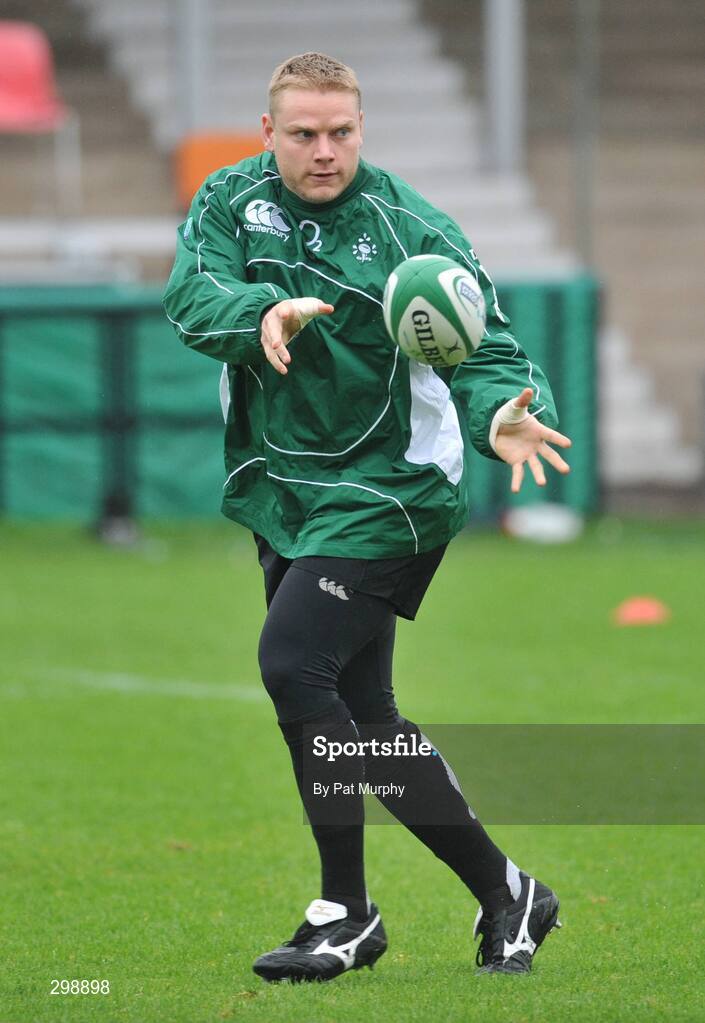 26 May 2008; Ireland's Tom Court during squad training. Ireland rugby squad training, Captain's run, Kingsholm, Gloucester, England. Picture credit: Pat Murphy / SPORTSFILE *** Local Caption ***