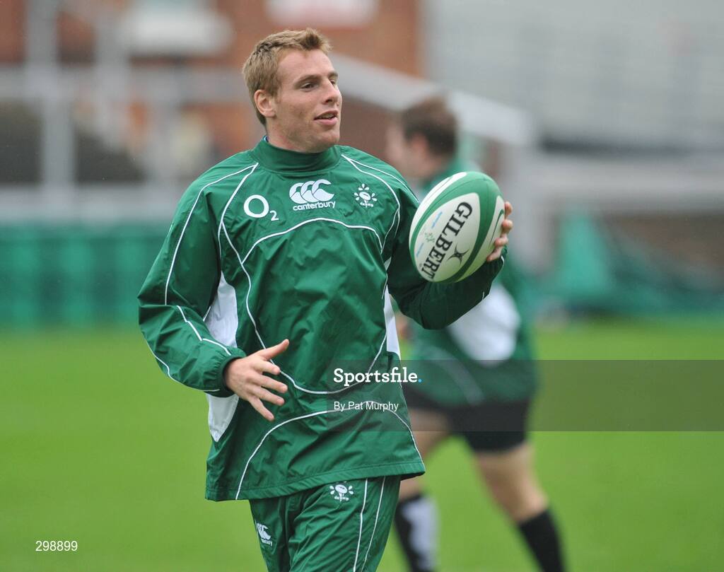 26 May 2008; Ireland's Gavin Duffy during squad training. Ireland rugby squad training, Captain's run, Kingsholm, Gloucester, England. Picture credit: Pat Murphy / SPORTSFILE *** Local Caption ***