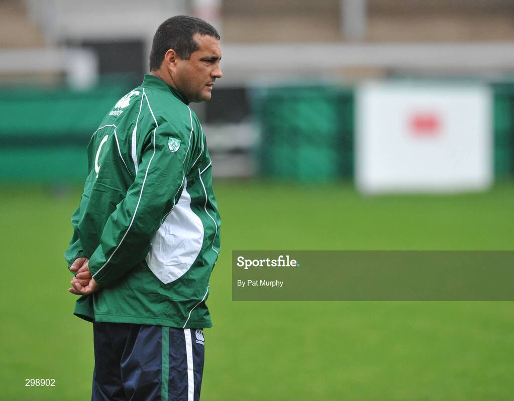 26 May 2008; Ireland's interim coach Michael Bradley during squad training. Ireland rugby squad training, Captain's run, Kingsholm, Gloucester, England. Picture credit: Pat Murphy / SPORTSFILE *** Local Caption ***