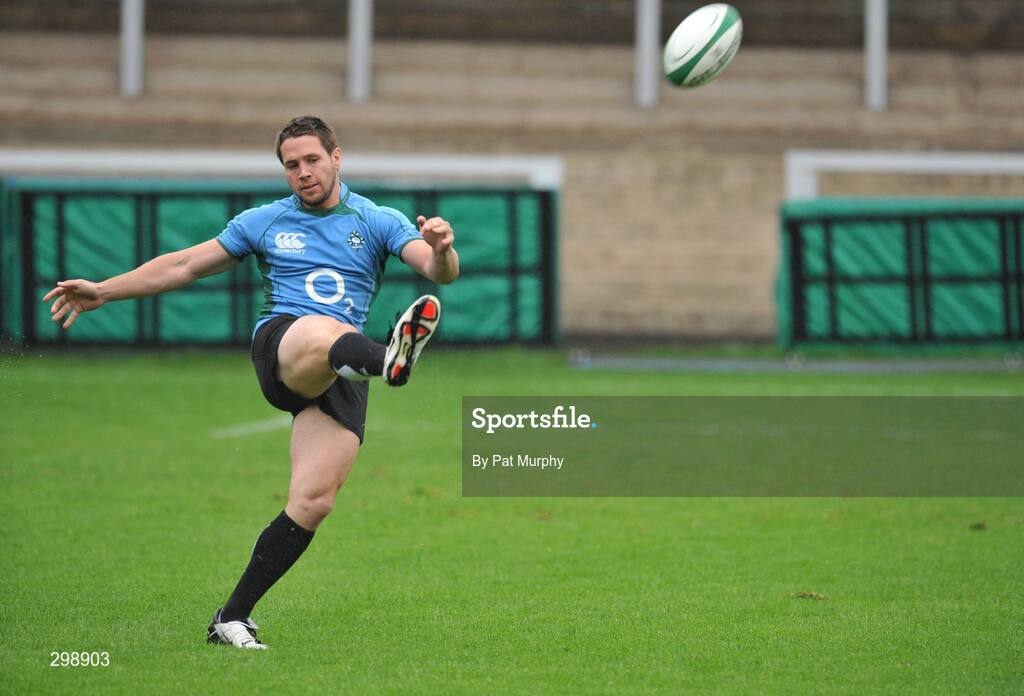 26 May 2008; Ireland's Isaac Boss during squad training. Ireland rugby squad training, Captain's run, Kingsholm, Gloucester, England. Picture credit: Pat Murphy / SPORTSFILE *** Local Caption ***