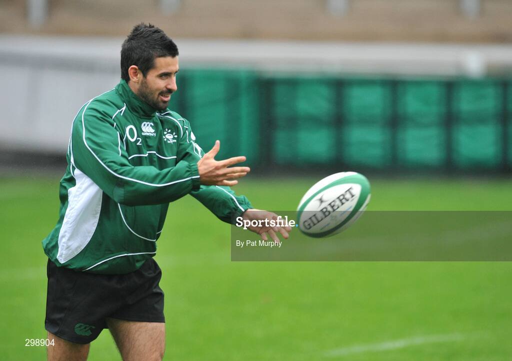 26 May 2008; Ireland's Frank Murphy during squad training. Ireland rugby squad training, Captain's run, Kingsholm, Gloucester, England. Picture credit: Pat Murphy / SPORTSFILE *** Local Caption ***