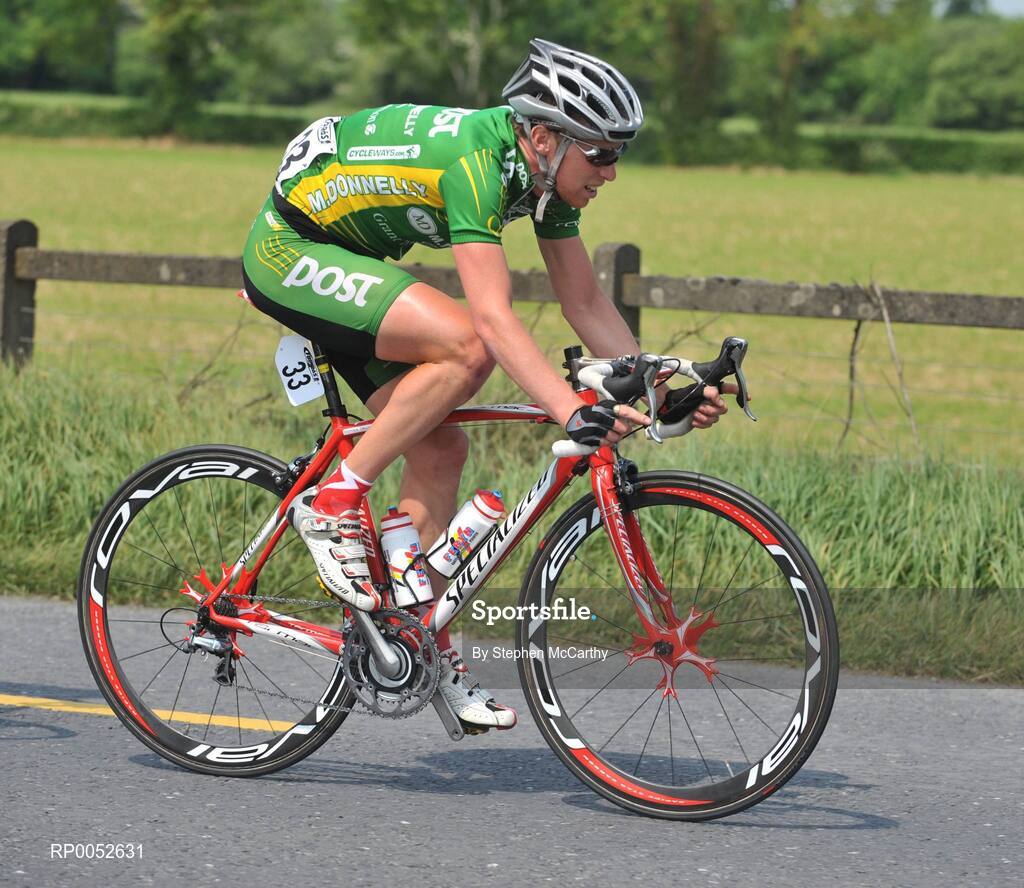 24 May 2008; Stephen Gallagher, An Post sponsored Sean Kelly team, during the race. FBD Insurance Ras 2008 - Stage 7, Clonmel - Roundwood. Picture credit: Stephen McCarthy / SPORTSFILE