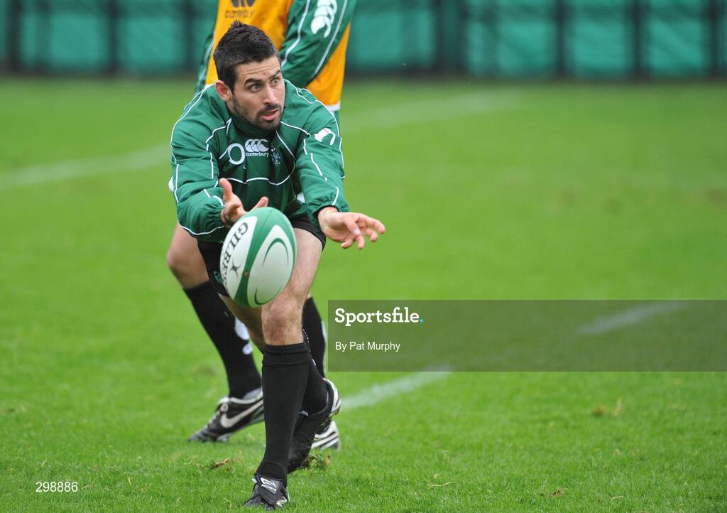 26 May 2008; Ireland's Frank Murphy during squad training. Ireland rugby squad training, Captain's run, Kingsholm, Gloucester, England. Picture credit: Pat Murphy / SPORTSFILE *** Local Caption ***