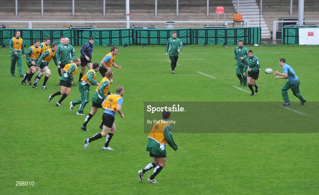 26 May 2008; A general view of Ireland squad training. Ireland rugby squad training, Captain's run, Kingsholm, Gloucester, England. Picture credit: Pat Murphy / SPORTSFILE *** Local Caption ***